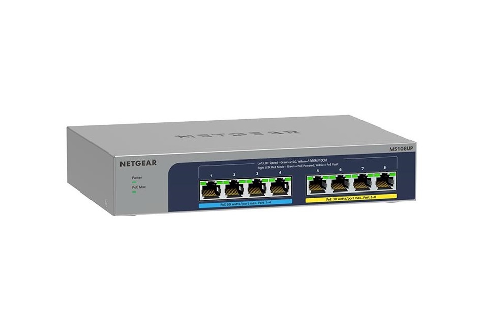 Netgear - MS108UP-100EUS | Digital Key World